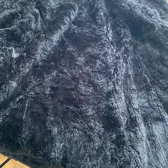 Express Black Leather Jacket Classic Style - Picture 11 of 16